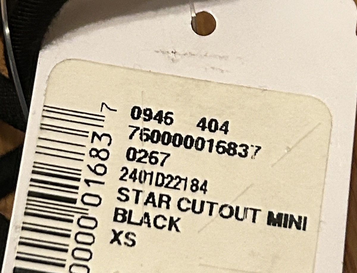 Area NYC Area Star Cut-out Mini Dress size XS Size XS / US 0-2 / IT 36-38 - 5 Thumbnail
