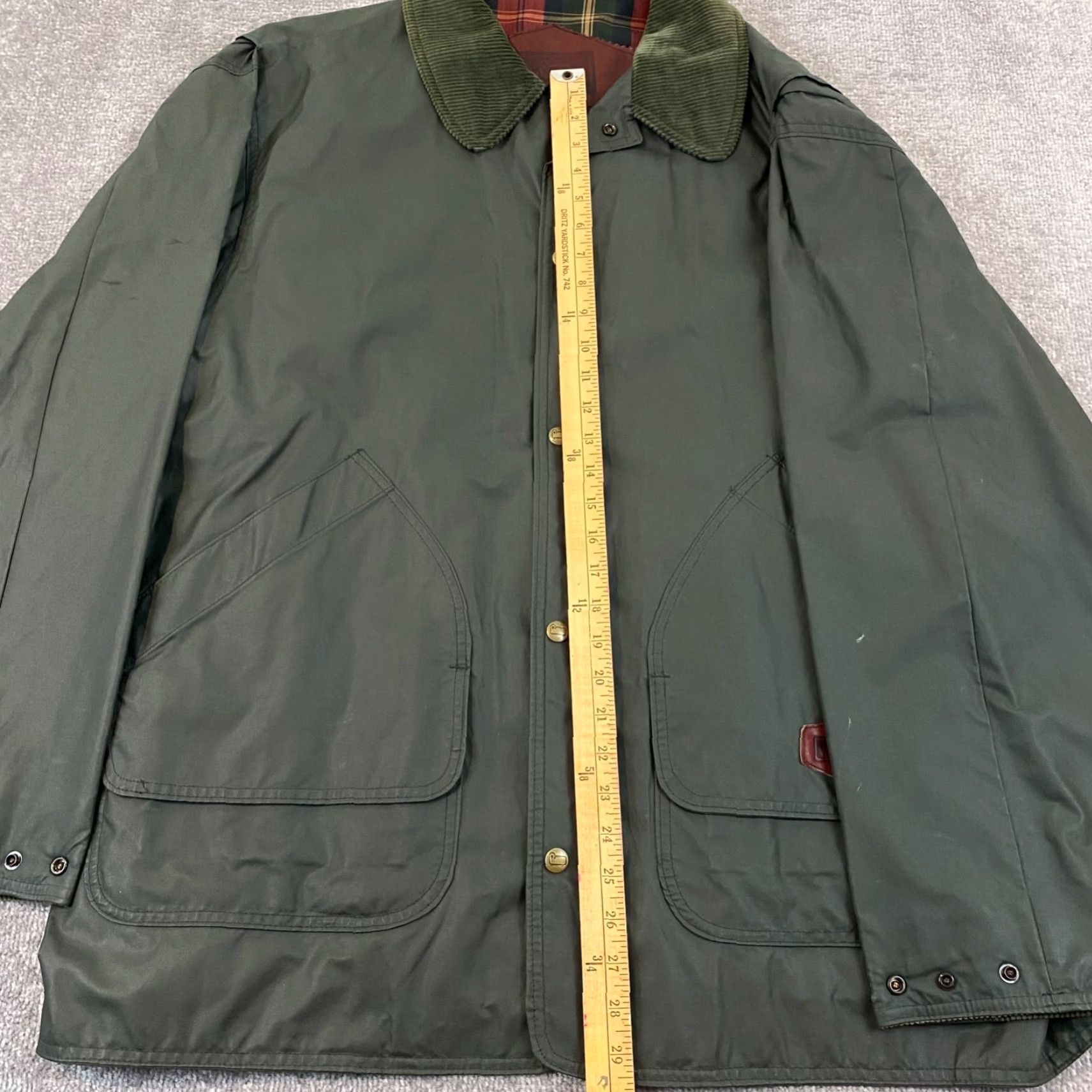 Vintage VINTAGE Woolrich Jacket Parka Coat Woolrich Loden Barn Jacket Mens XL Green Size US XL / EU 56 / 4 - 4 Thumbnail