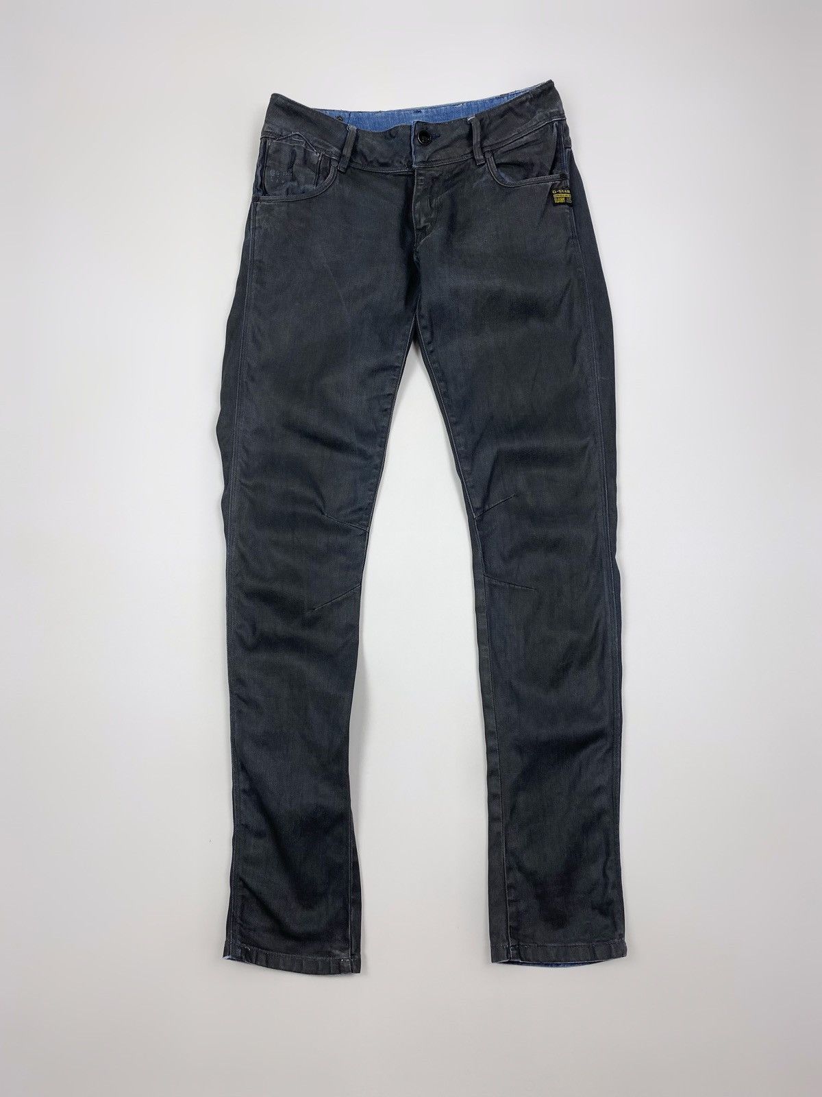 G-Star G-Star Raw Fender Skinny Low Rise Waxed Denim 30X32 Size 30" / US 8 / IT 44 - 1 Thumbnail