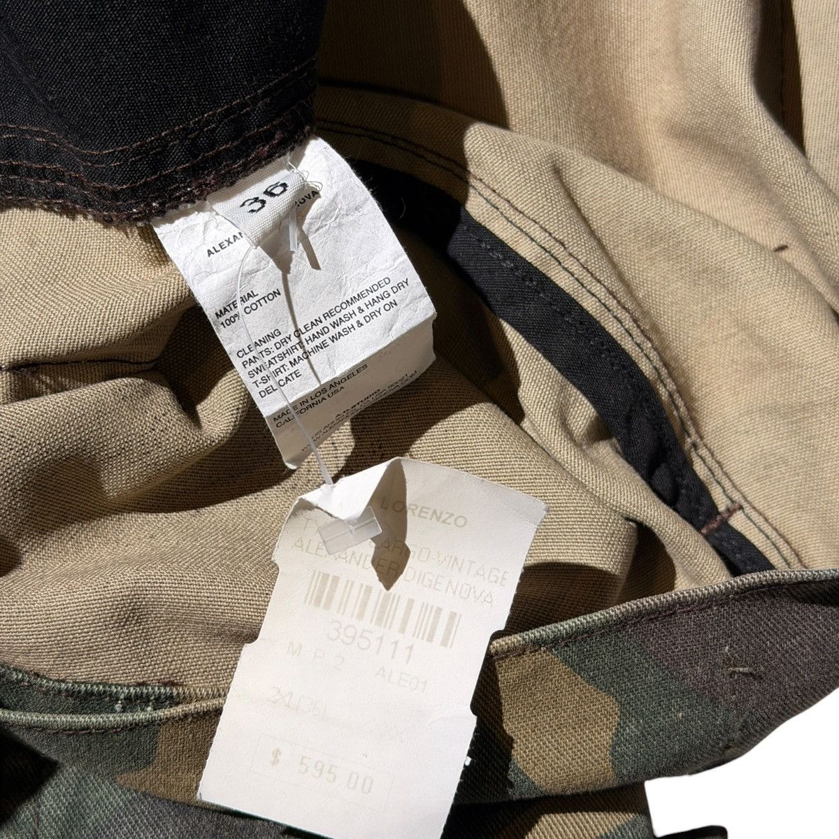 ALEXANDER DIGENOVA Type 2 baggy camo cargo Size US 36 / EU 52 - 4 Thumbnail