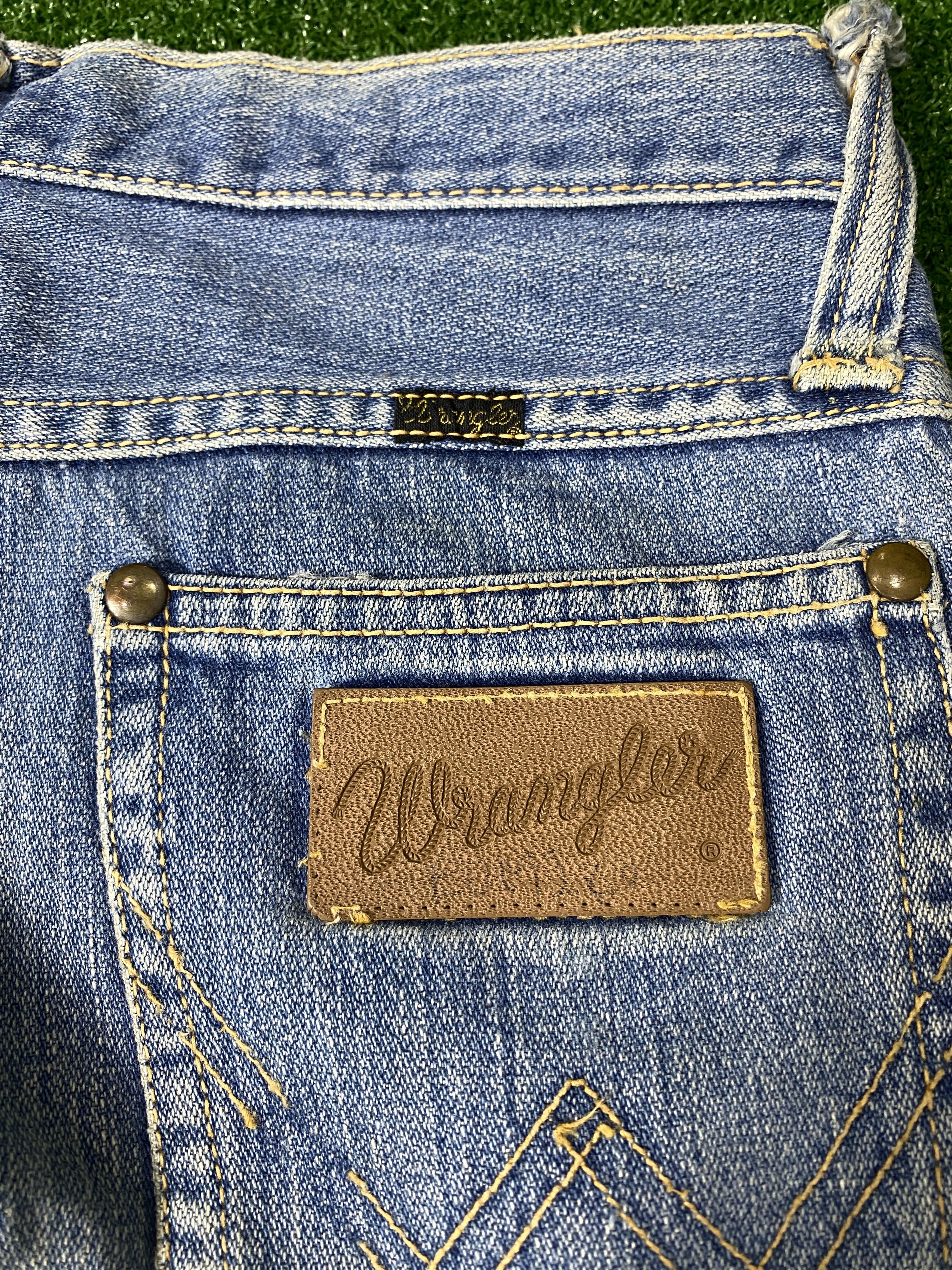 Vintage × Wrangler Vintage Wrangler Faded Mid Wash Jeans CP0050 Size 26" / US 2 / IT 38 - 8 Thumbnail
