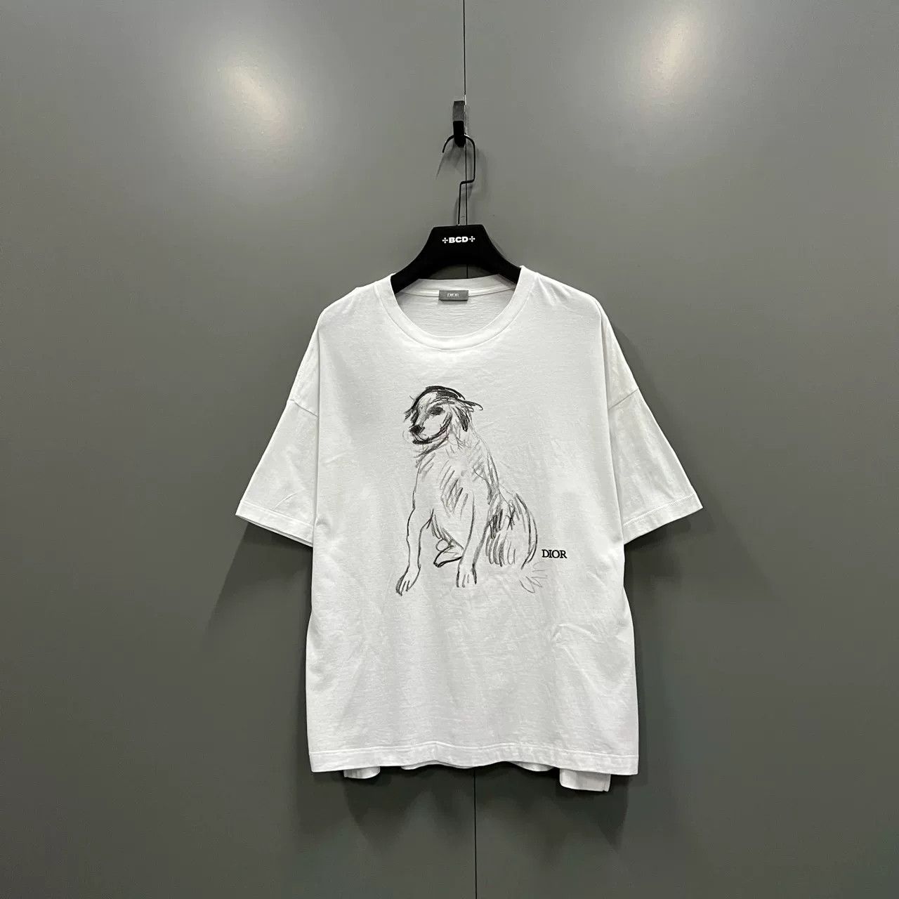 Dior Dior Dog Print Short-Sleeve T-Shirt Size US L / EU 52-54 / 3 - 1 Thumbnail