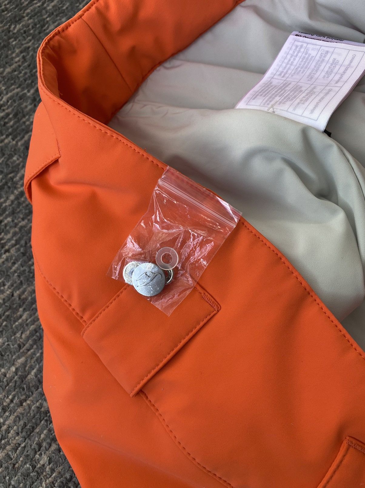 Designer Toni Sailer Premium Ski Snow Pants Orange RRP600$ Size 24" / US 00 / IT 34 - 16 Thumbnail