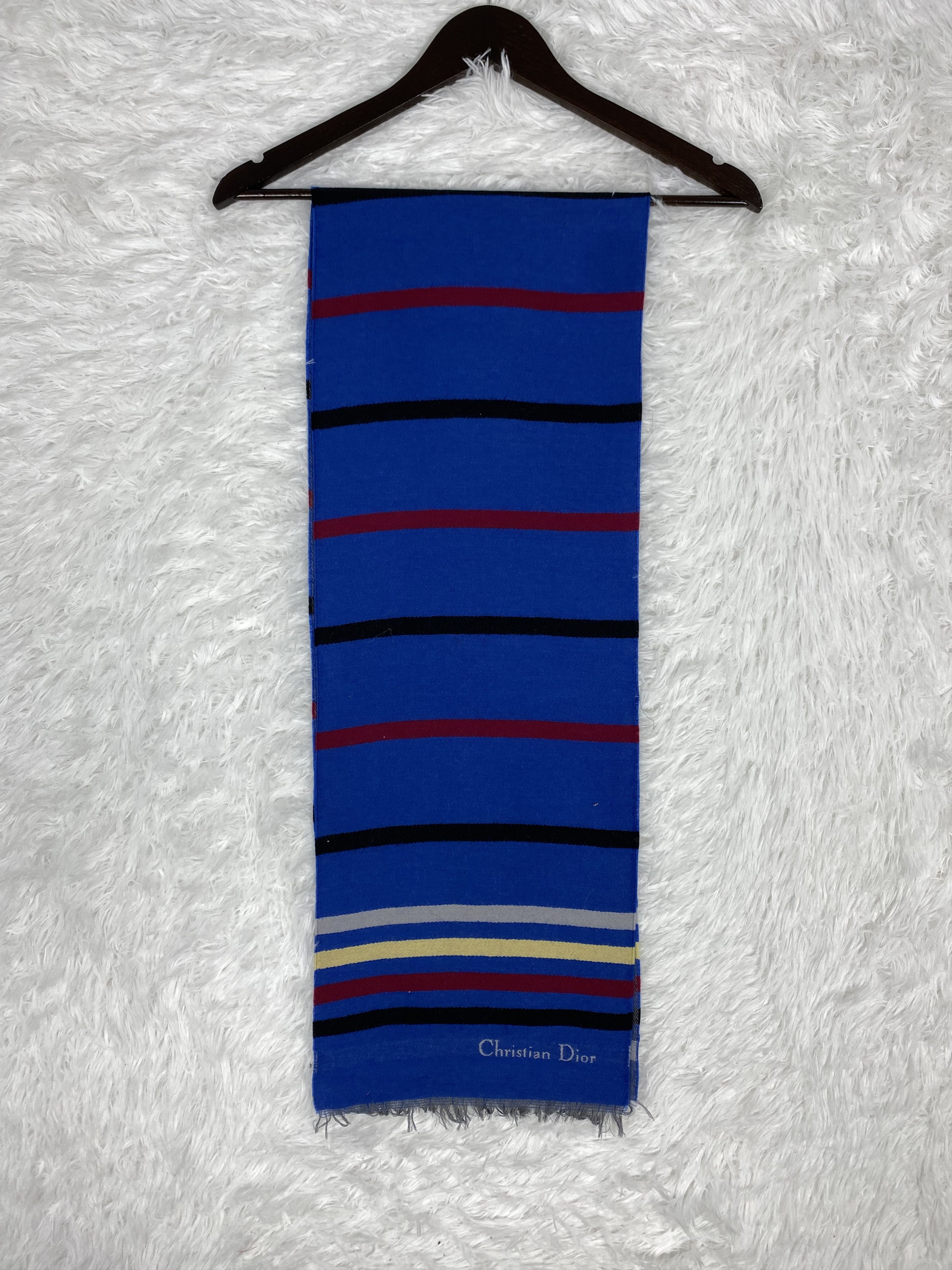 Christian Dior Monsieur Vintage Christian Dior Scarf / Muffler Neckwear PM0047 Size ONE SIZE - 8 Thumbnail