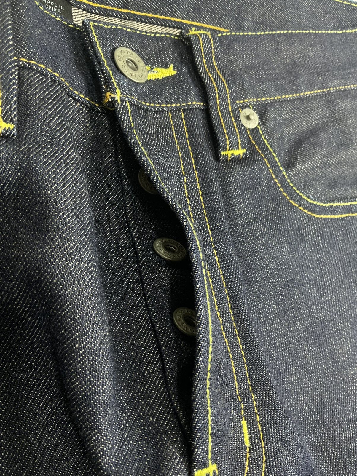 Y-3 Y3 - Yohji Yamamoto Selvedge Raw Denim Size US 30 / EU 46 - 7 Thumbnail