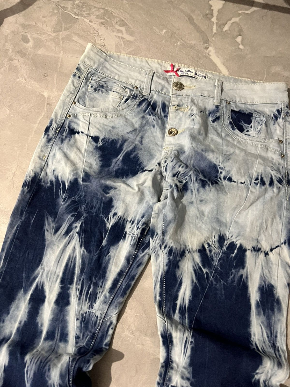 Japanese Brand Distressed Slim Sexy Fit / Number Nine Style Rare / Archive Size US 32 / EU 48 - 4 Thumbnail