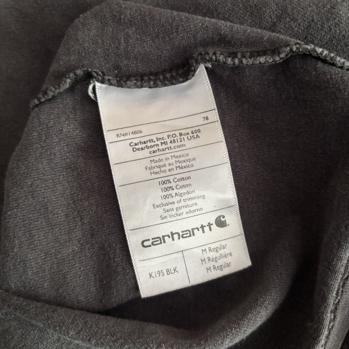 Carhartt Vintage Y2K Faded And Distressed Carhartt WIP Oversize Tee Size US M / EU 48-50 / 2 - 3 Thumbnail
