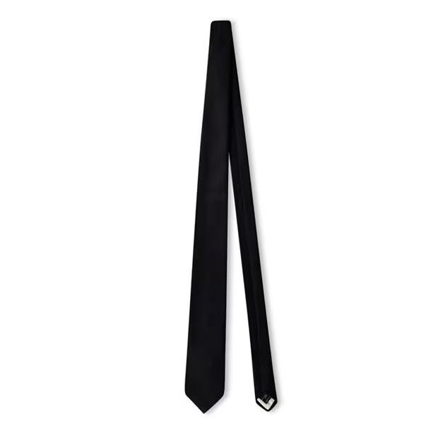 Dries Van Noten o1g2r1mq1024 Size: OS / Tie in Navy Size ONE SIZE - 2 Thumbnail