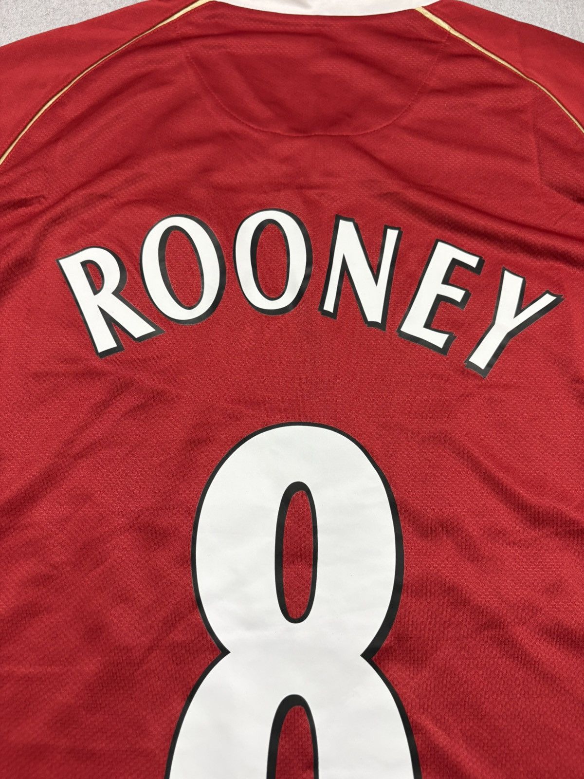 Nike Manchester United 2006/07 Wayne Rooney #8 Home Jersey NIKE Size US L / EU 52-54 / 3 - 20 Thumbnail
