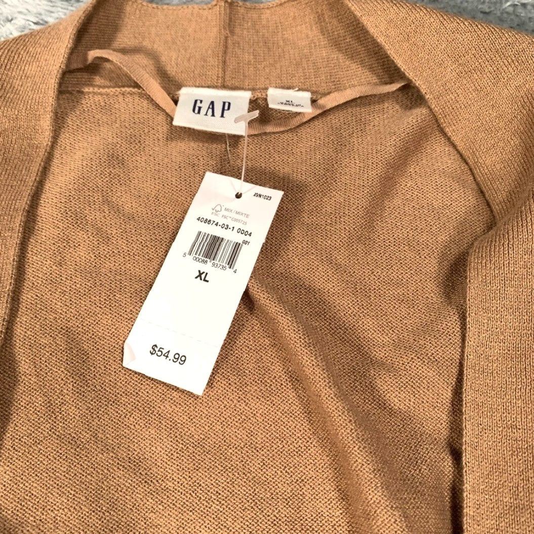 Gap GAP Cardigan Womens XL Beige NWT Brown? Size XL / US 12-14 / IT 48-50 - 4 Thumbnail