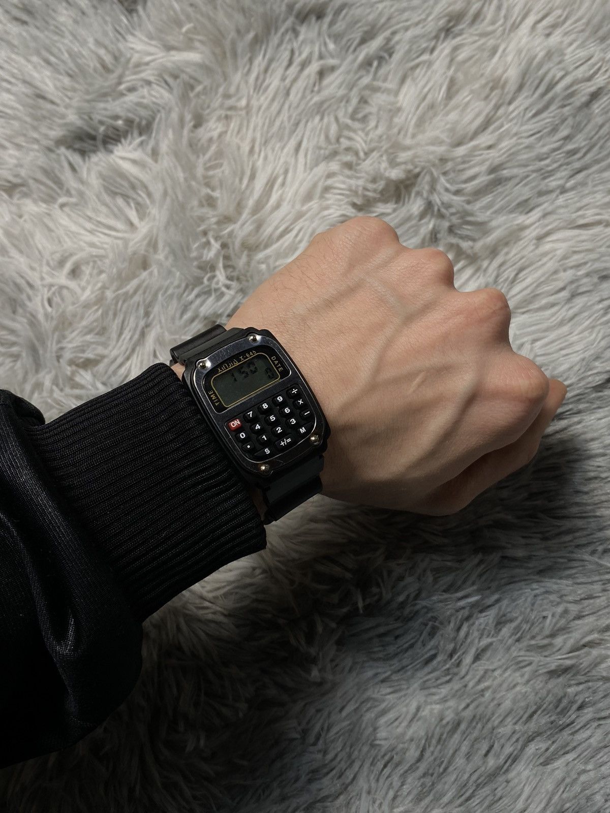 Japanese Brand × Jewelry × Vintage Retro Calculator Watch Armitron X-645 Japanese Brand Size ONE SIZE - 10 Thumbnail