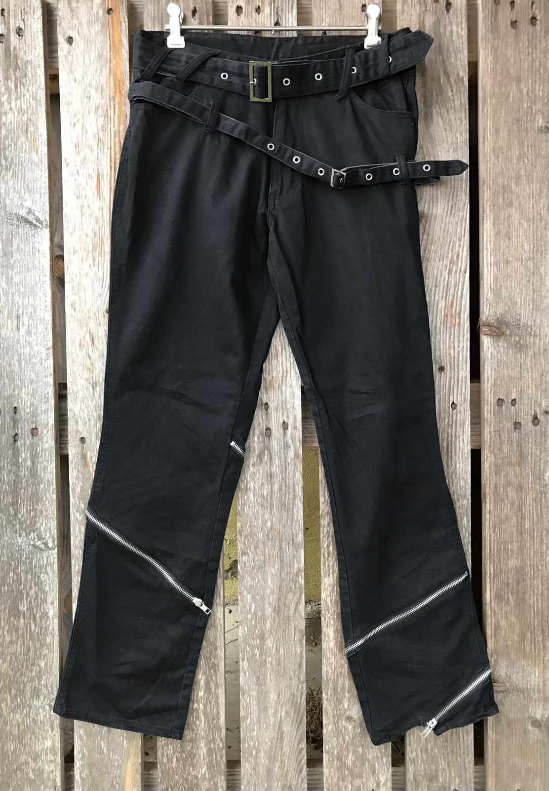 Japanese Brand × Seditionaries Royal Camp Bondage Parachute Punk Zipper Pant Size US 30 / EU 46 - 1 Thumbnail