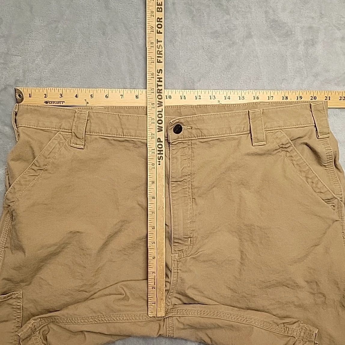 Carhartt Carhartt Shorts Men 42 Brown Cargo Carpenter Loose Fit Utility Outdoor Work B147 Size US 42 / EU 58 - 5 Thumbnail