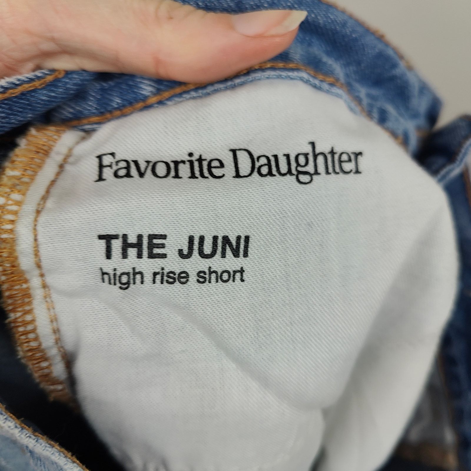 Other Favorite Daughter The Juni High Rise Cut Off Shorts Women 27 Size 27" / US 4 / IT 40 - 8 Thumbnail