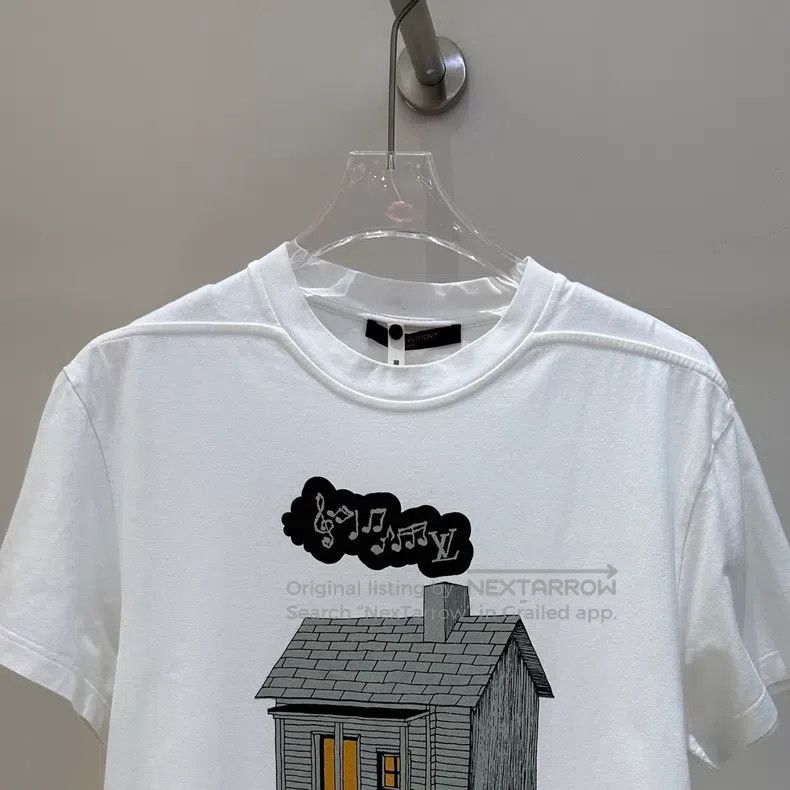 Louis Vuitton Louis Vuitton Logo Short Sleeve Size US M / EU 48-50 / 2 - 2 Thumbnail