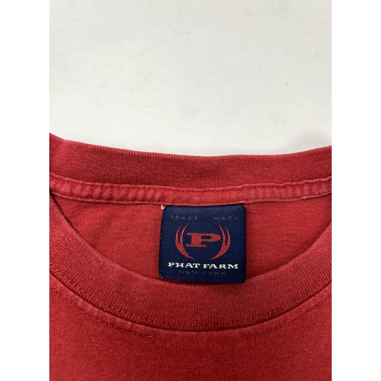 Phat Farm VINTAGE Phat Farm All City PF Y2K 90s Streetwear Brand Tee USA MADE Red XL 25x30.75 Mens T-Shirt Size US XL / EU 56 / 4 - 6 Thumbnail
