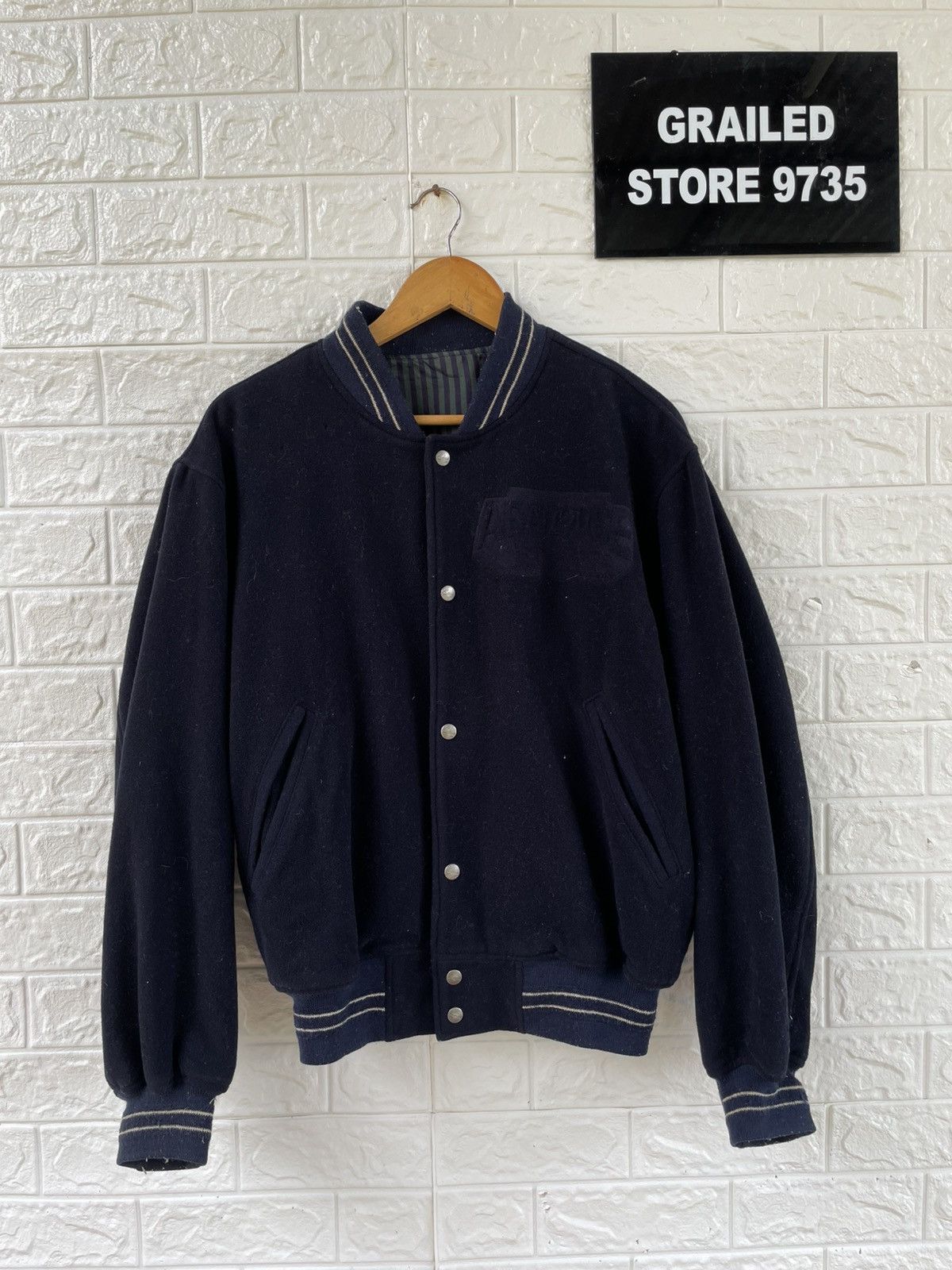 ABAHOUSE × Japanese Brand × Vintage Vintage Abahouse Varsity Jacket Size US XL / EU 56 / 4 - 1 Thumbnail