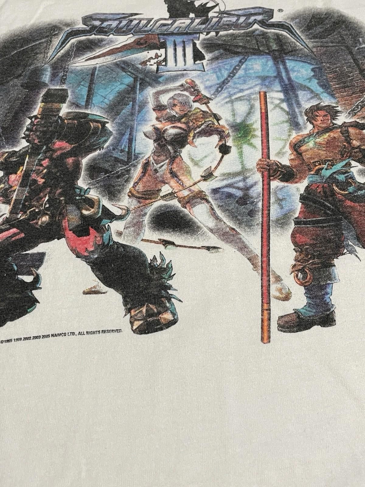 Fruit Of The Loom Vintage Namco Soul Calibur 3 Promo T-Shirt XL Playstation Size US XL / EU 56 / 4 - 9 Thumbnail
