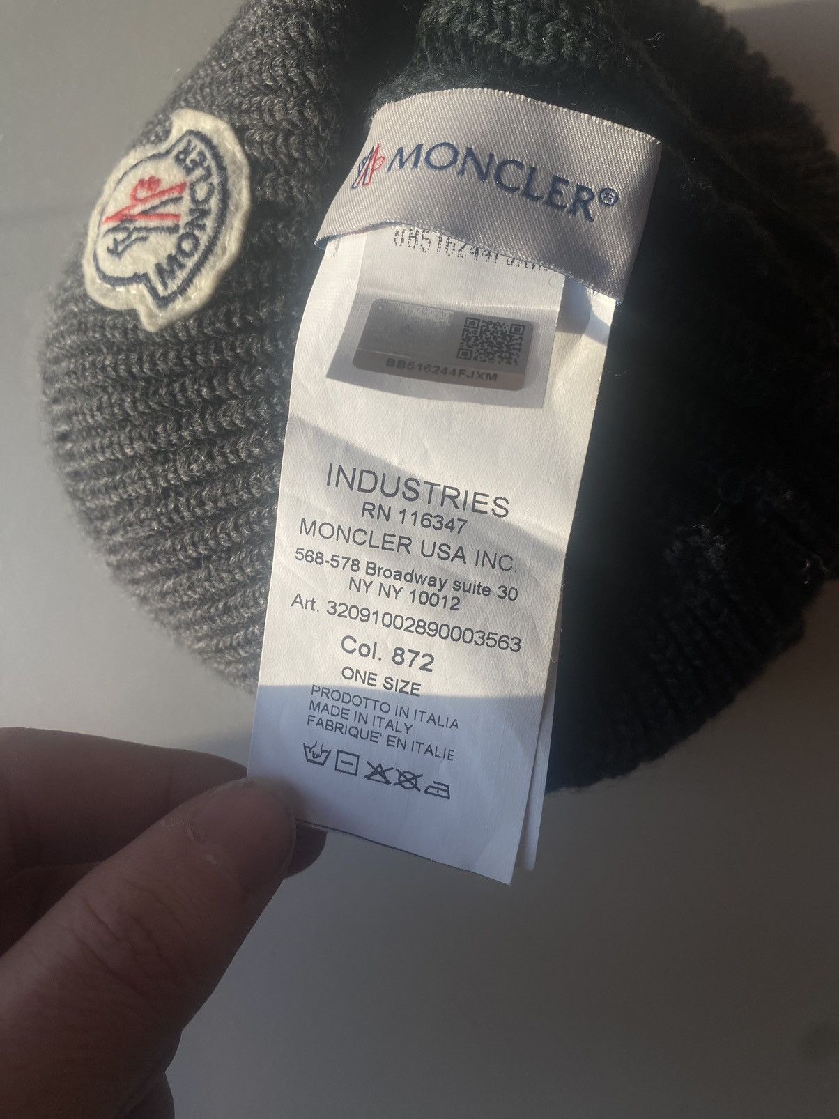 Moncler Moncler beretta beanie hat Size ONE SIZE - 5 Thumbnail