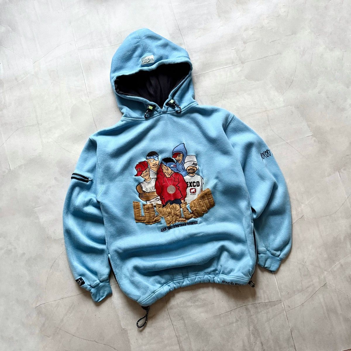 Rap Tees Rare Exco Elite Big Logo Rap Hip-Hop Wu-Tang Jnco Hoodie Y2K Size US S / EU 44-46 / 1 - 1 Thumbnail