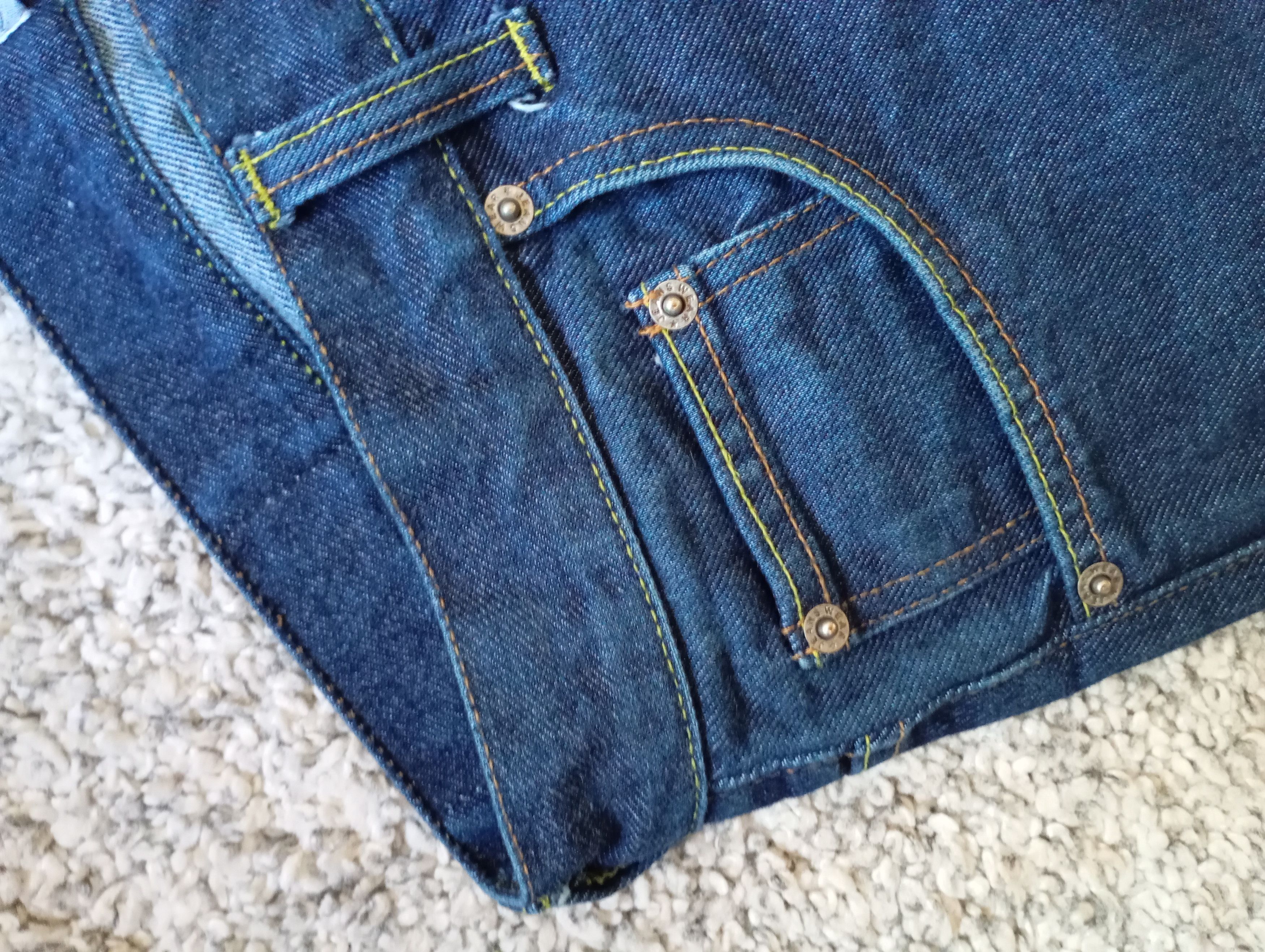 Japanese Brand Streetwear Japanese jeans with embroidered dragon like evisu Size US 28 / EU 44 - 7 Thumbnail