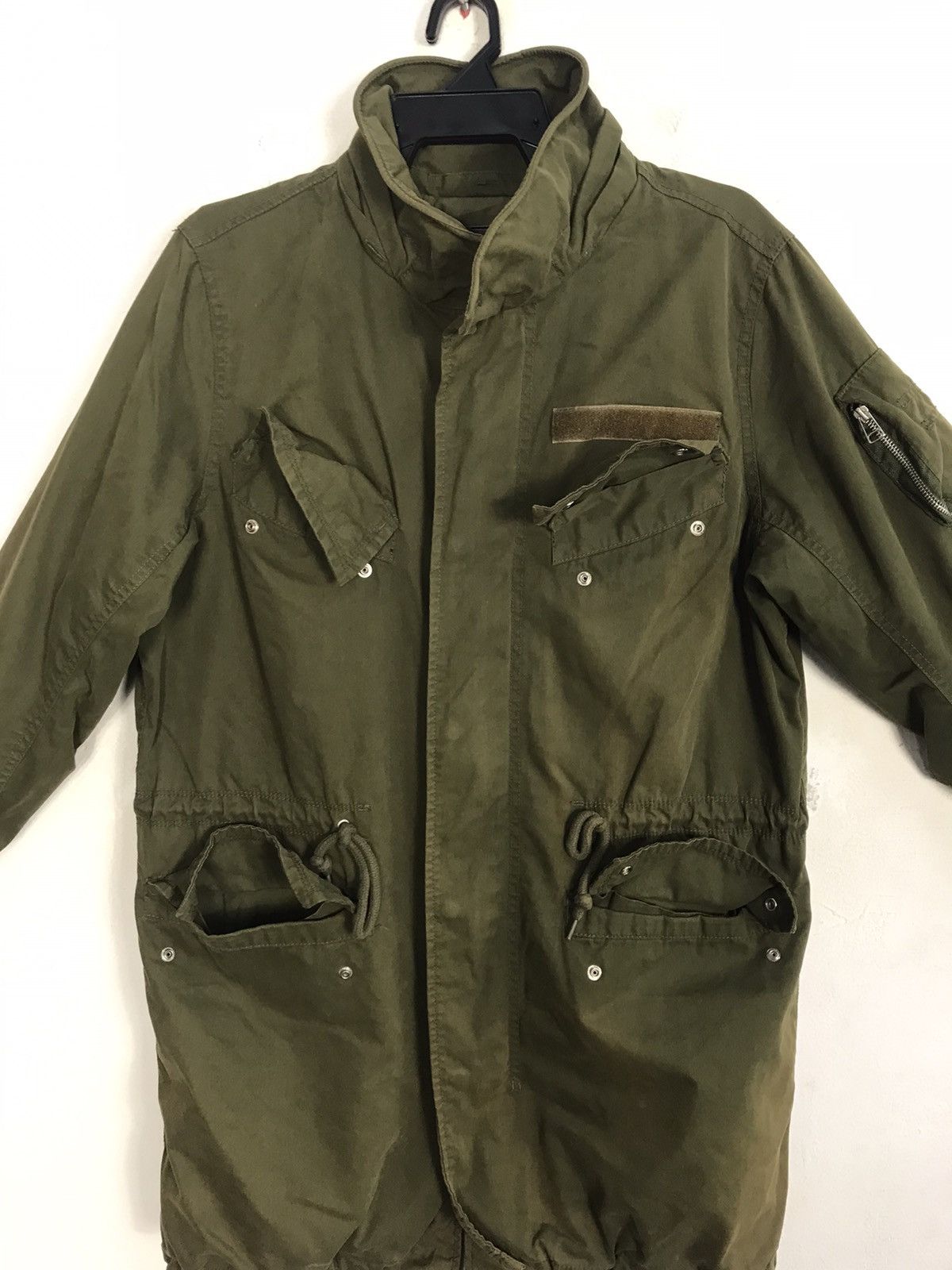 Japanese Brand × Vintage OG Tate Parka Jacket Full Zipper Button Multi Pocket Size US M / EU 48-50 / 2 - 2 Thumbnail