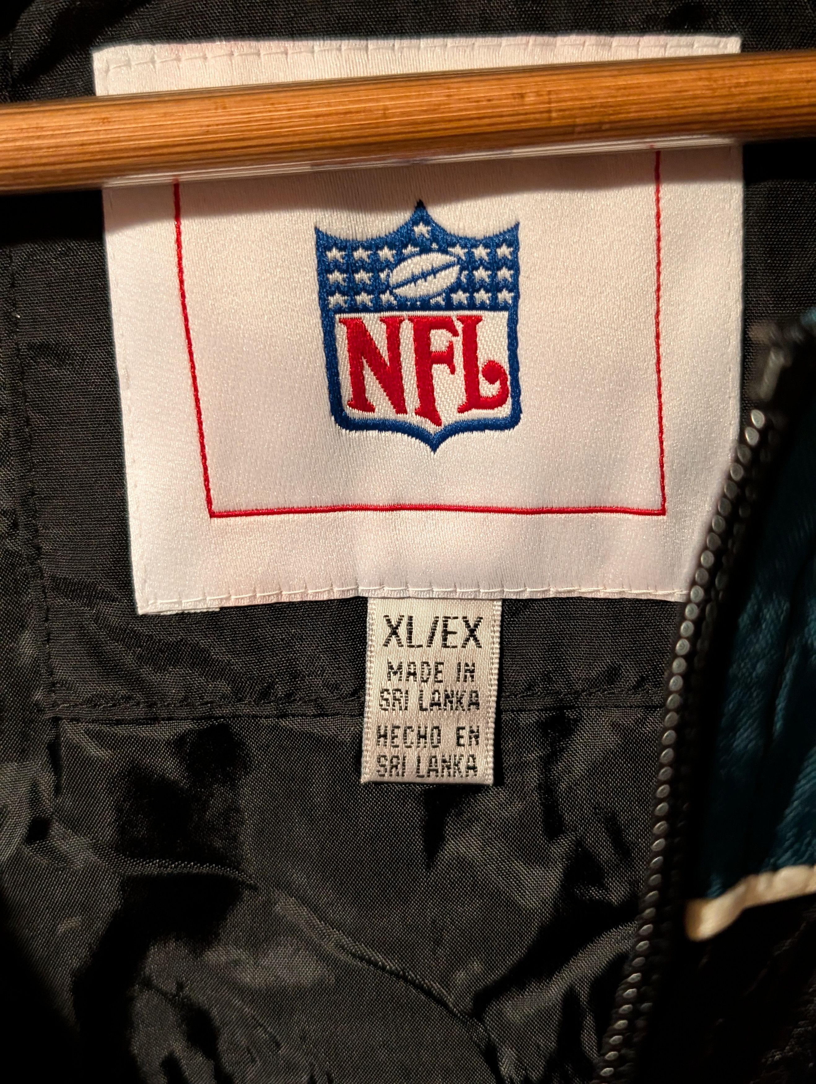 NFL Vintage Philadelphia Eagles Windbreaker Jacket Full Zip Mens Size US XL / EU 56 / 4 - 5 Thumbnail