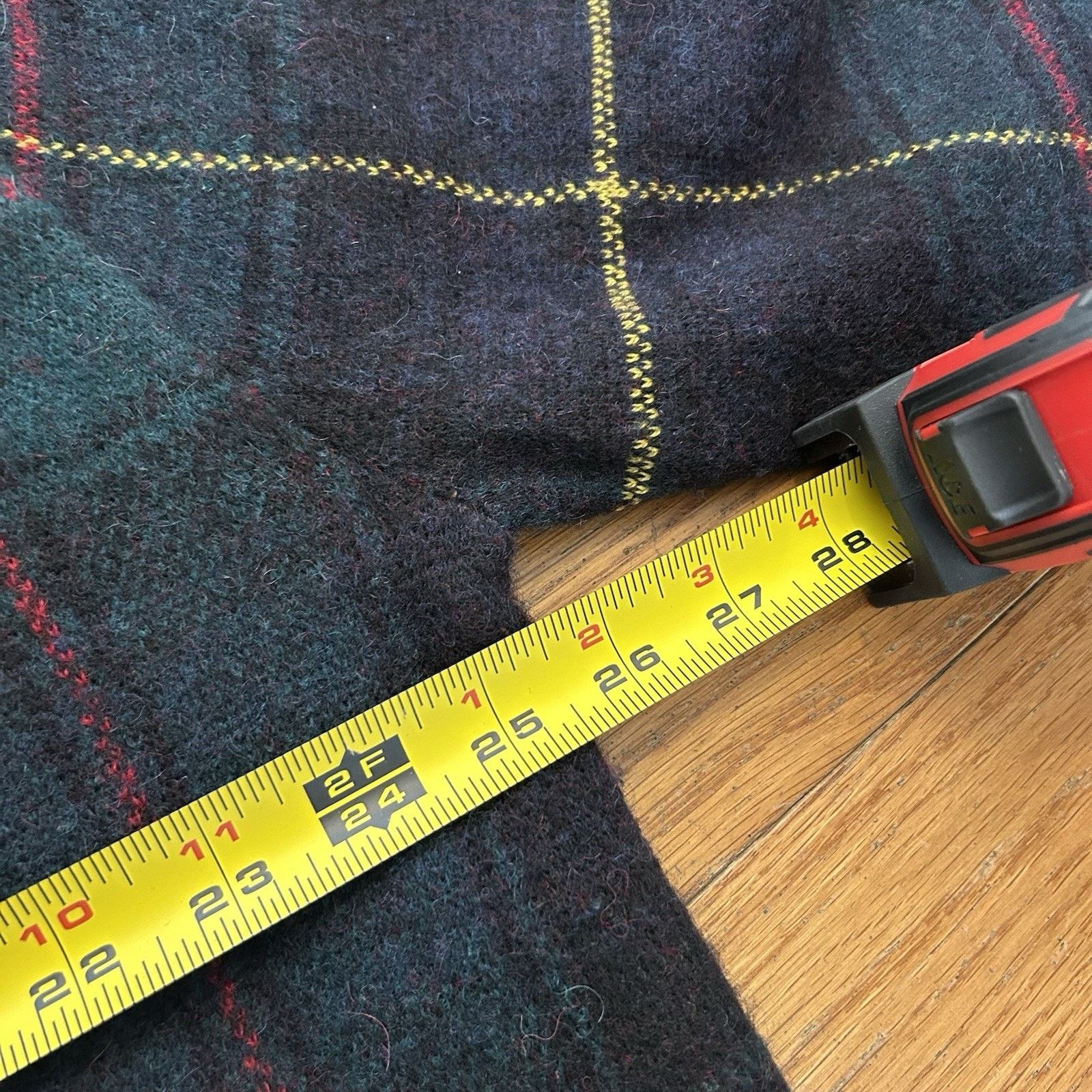 Polo Ralph Lauren Tartan Plaid Alpaca Wool Cropped Sweater XL Size XL / US 12-14 / IT 48-50 - 5 Thumbnail