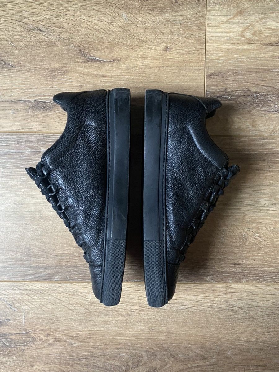 Balenciaga Balenciaga Arena Low Black Pebbled Leather – Size 42 (US9.5) Size US 9.5 / EU 42-43 - 5 Thumbnail