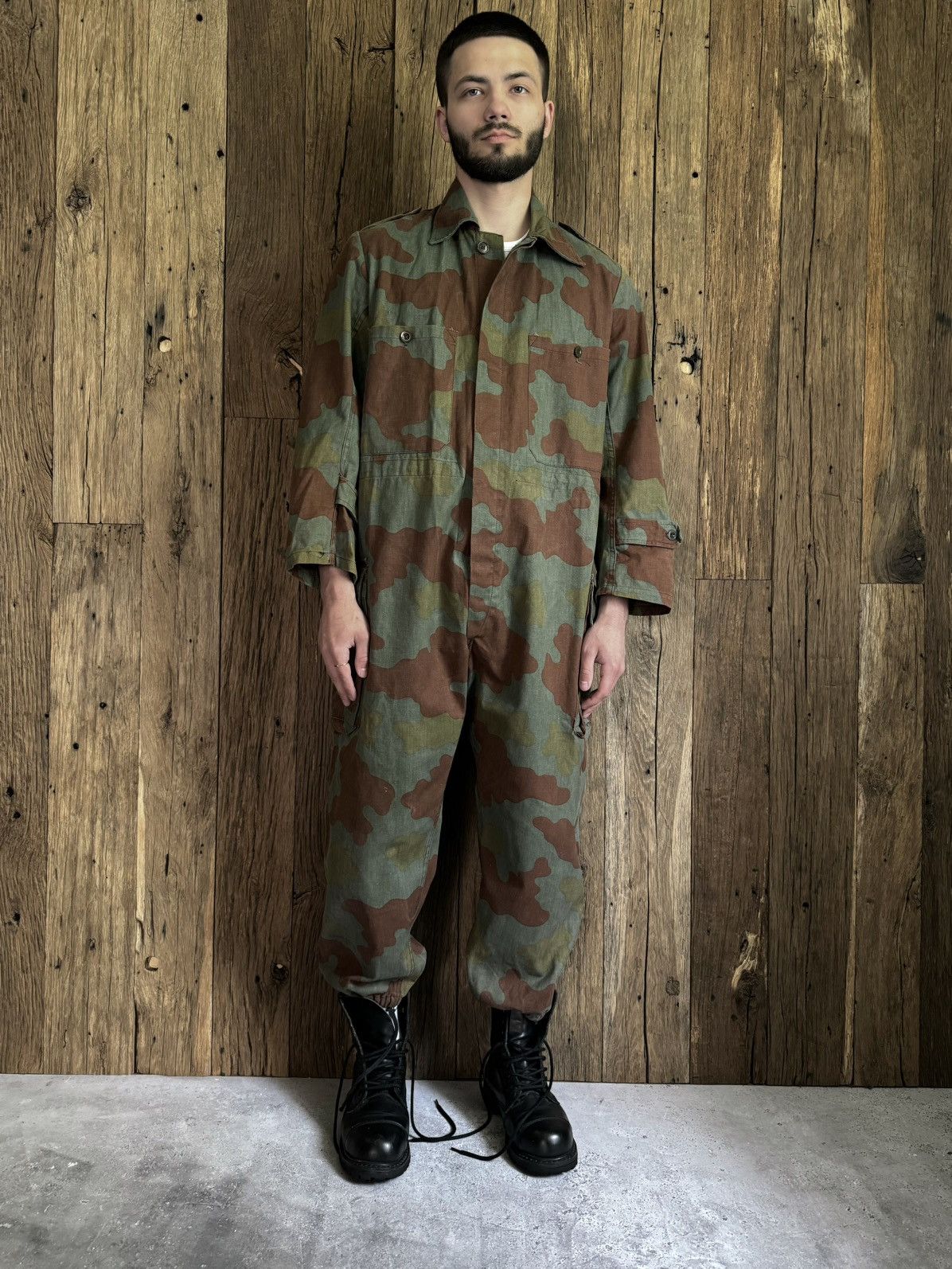 image of 1960S Italian Army San Marco M29 Camo Coveralls, Men's (Size 32)