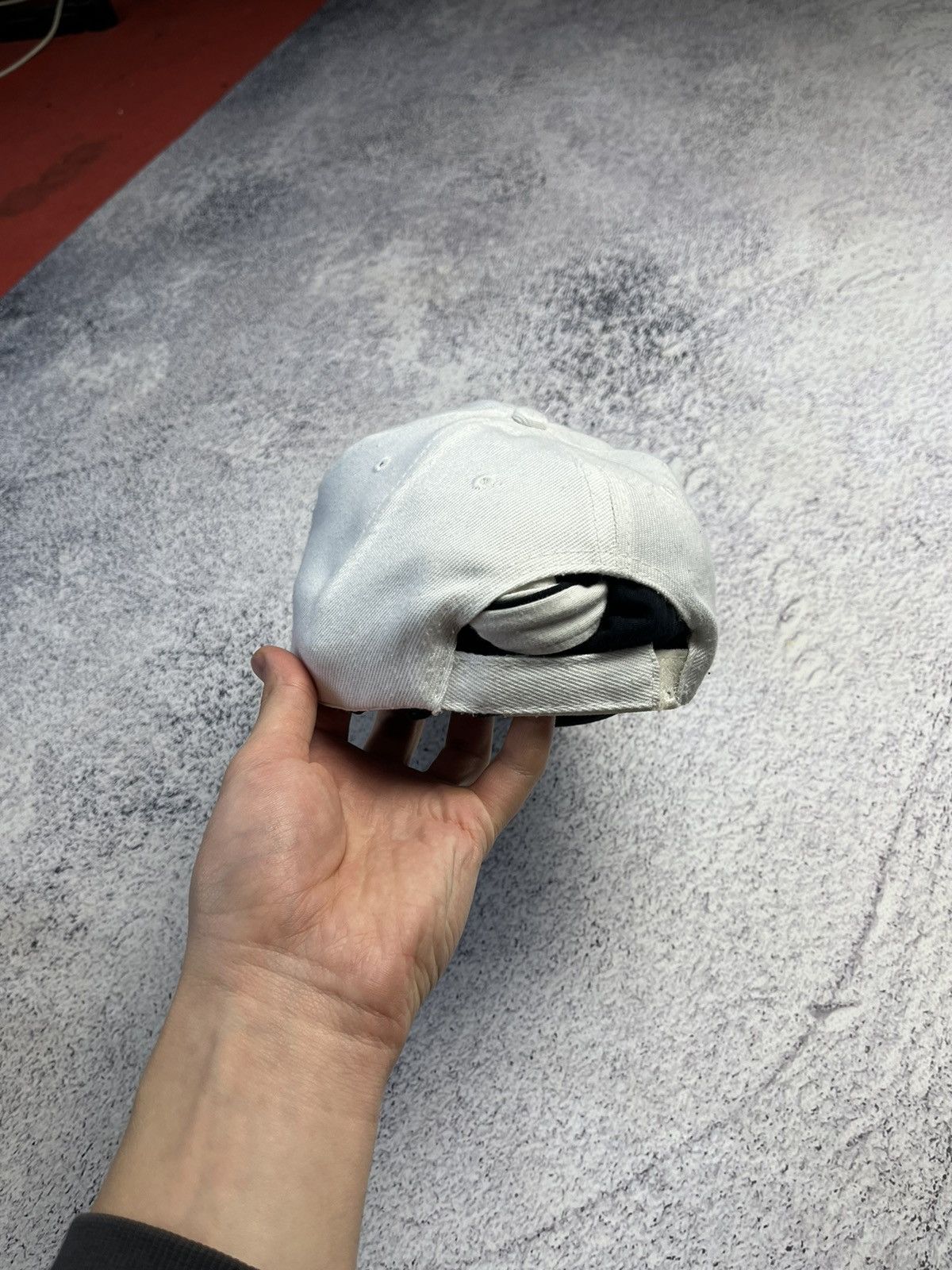 Other Vintage Von Dutch White Denim Hat Celebrity Worn Size ONE SIZE - 8 Thumbnail