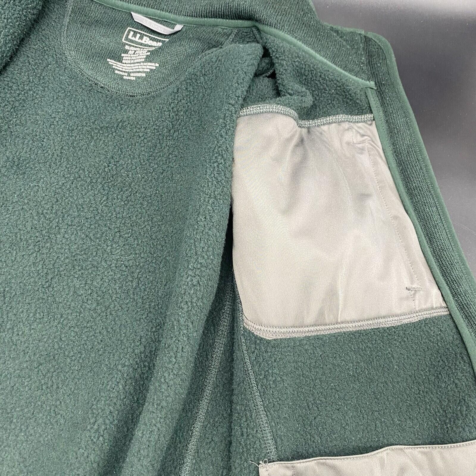 L.L. Bean L.L. Bean Forest Green Sweater Fleece Full-Zip Mens Size L Size US L / EU 52-54 / 3 - 9 Thumbnail