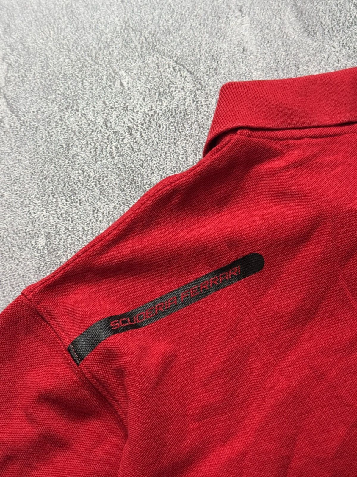 Ferrari × Vintage Ferrari XL Red polo tee T-shirt tank racing Size US XL / EU 56 / 4 - 15 Thumbnail