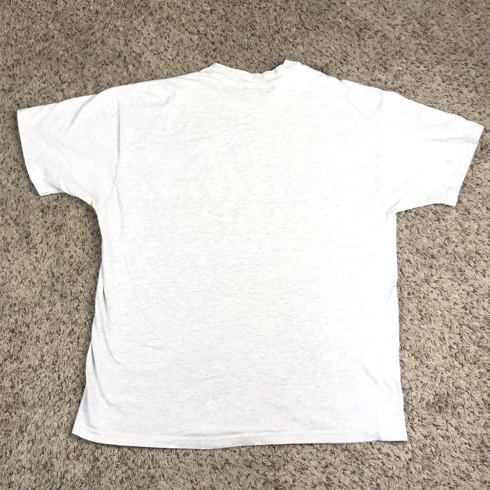 Hanes VINTAGE Hanes USA Patriotic Graphic Tee T-Shirt Gray XL Mens Short Sleeve Crew Neck Size US XL / EU 56 / 4 - 3 Thumbnail