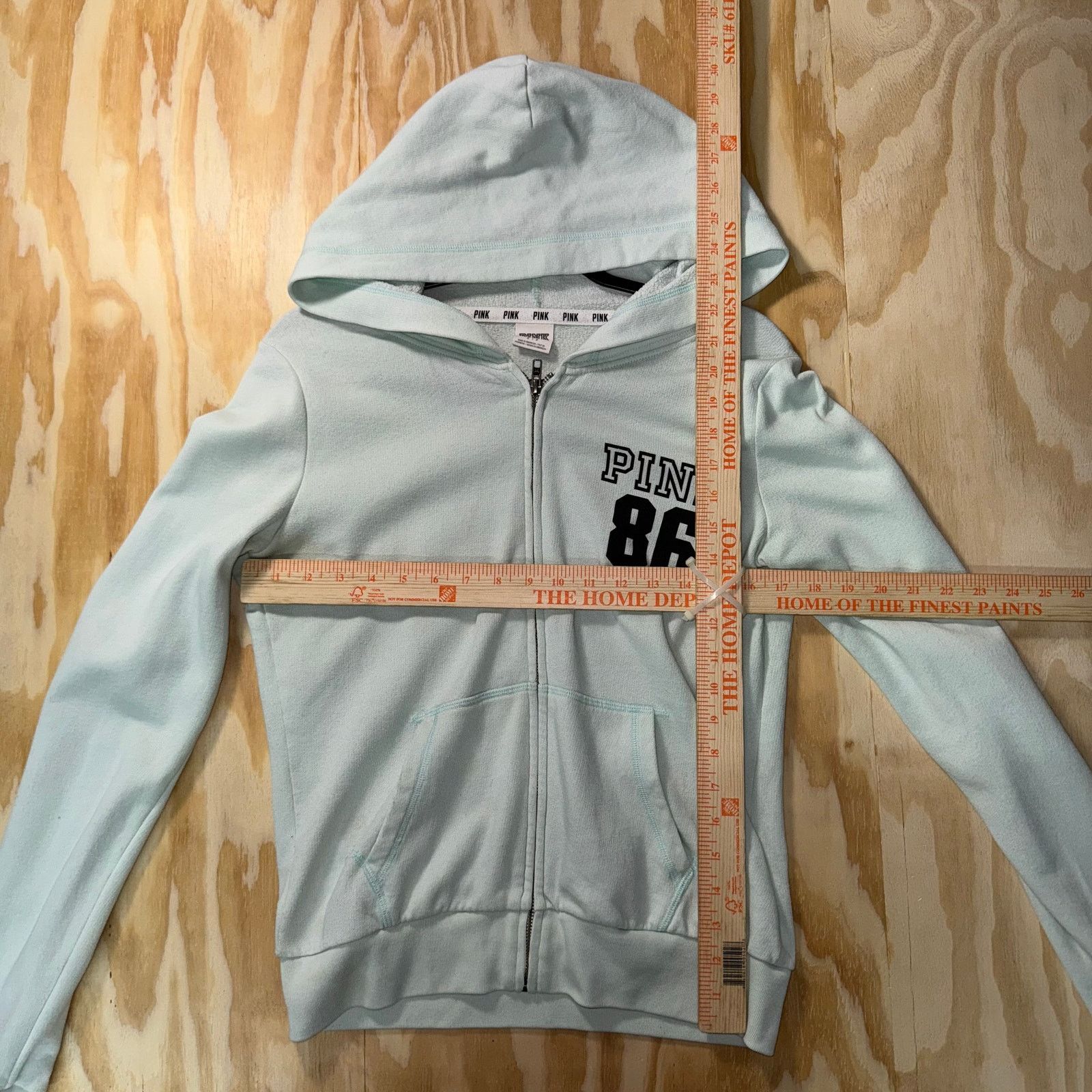 Pink Vintage Y2K pink women/femme Victoria’s Secret zip up hoodie Size S / US 4 / IT 40 - 4 Thumbnail
