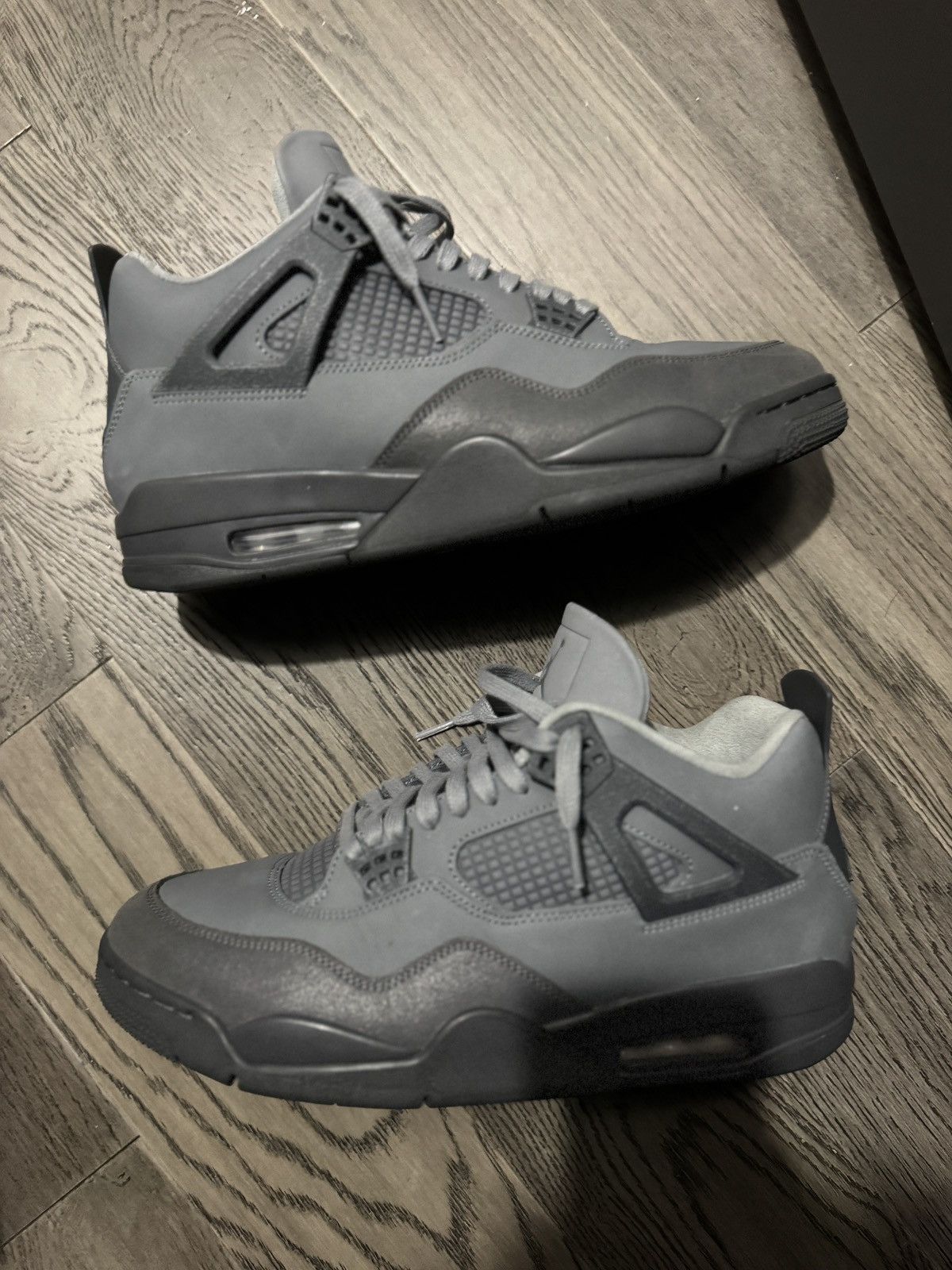 Jordan Brand Air Jordan 4 Retro Wet Cement Grey Size US 12 / EU 45 - 2 Thumbnail