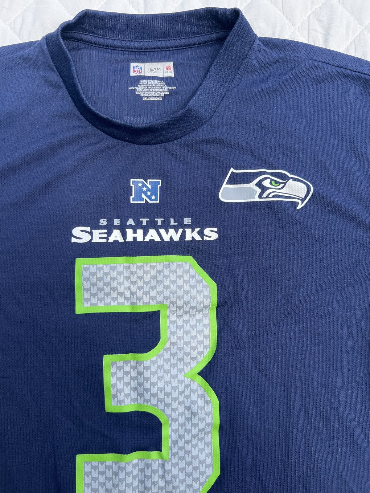 NFL × Vintage NFL JERSI SEAHAWKS Size US XXL / EU 58 / 5 - 2 Thumbnail
