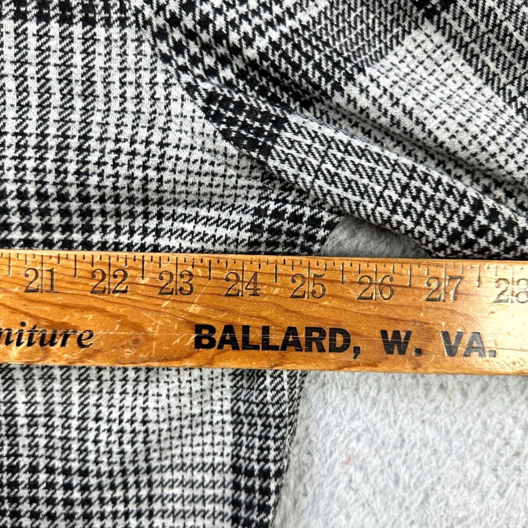 Express Express Shirt Flannel Mens Large Grey Gleen Plaid Pocket Stretch Button Up NEW Size US L / EU 52-54 / 3 - 5 Thumbnail