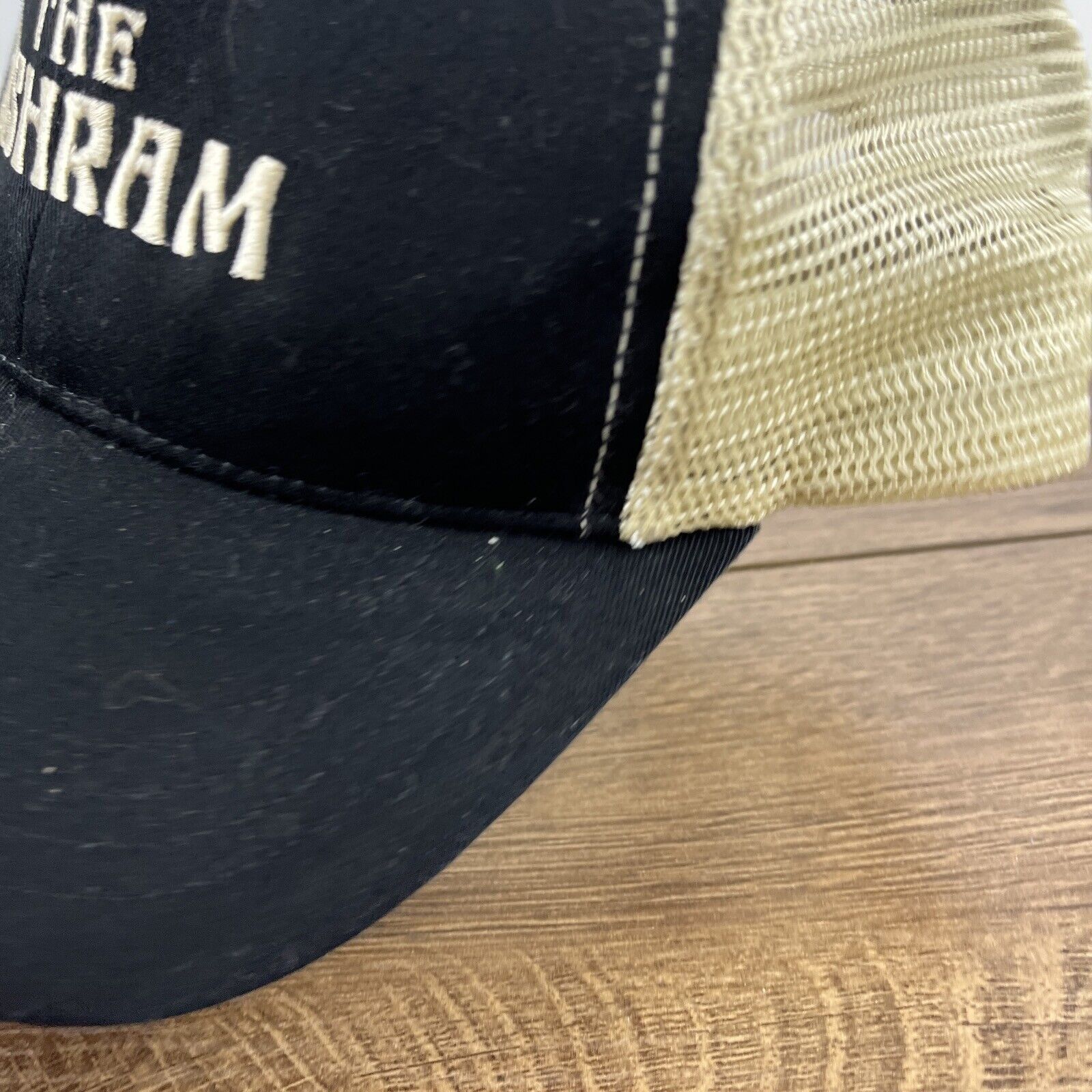 Other The Ashram Hat Ashram Hat Snapback Black Adjustable Hat Adul Size ONE SIZE - 8 Thumbnail