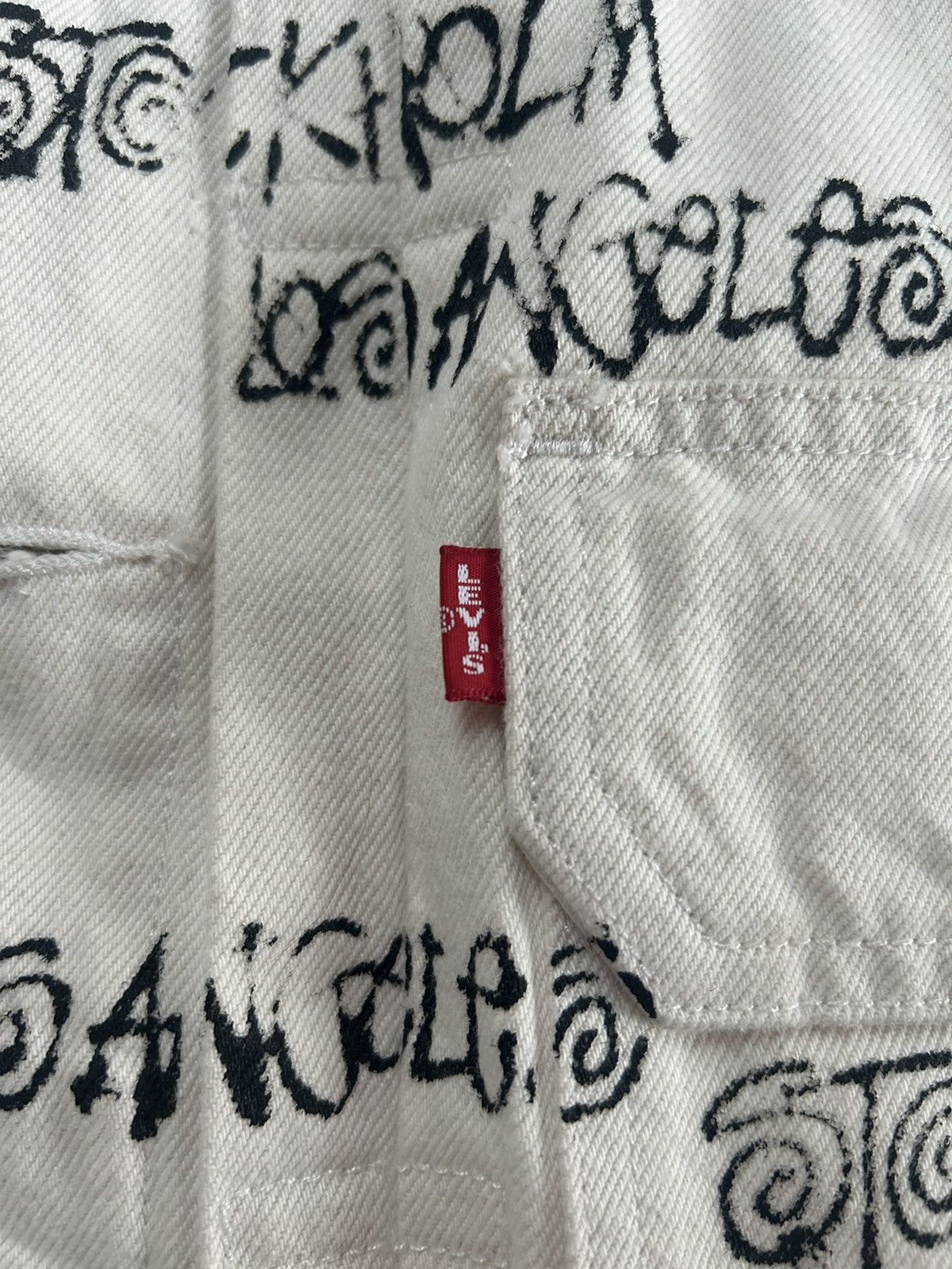 DENIM TEARS × Levi's × Stussy Levi x Denim Tears x Stussy jacket Size US L / EU 52-54 / 3 - 8 Thumbnail