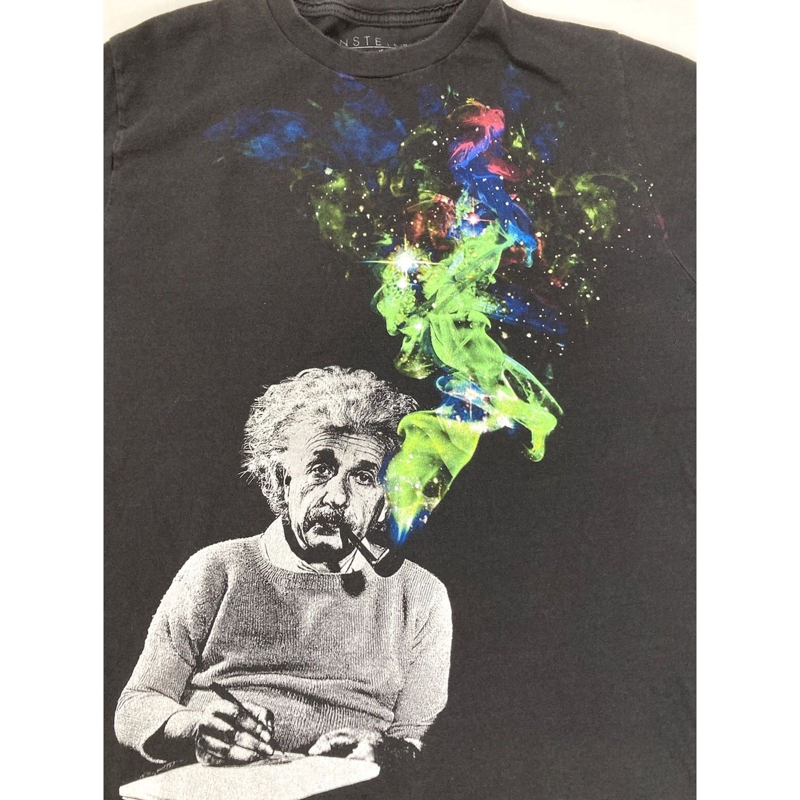 Vintage Einstein T-Shirt Women Medium Black Short Sleeve Size M / US 6-8 / IT 42-44 - 2 Thumbnail