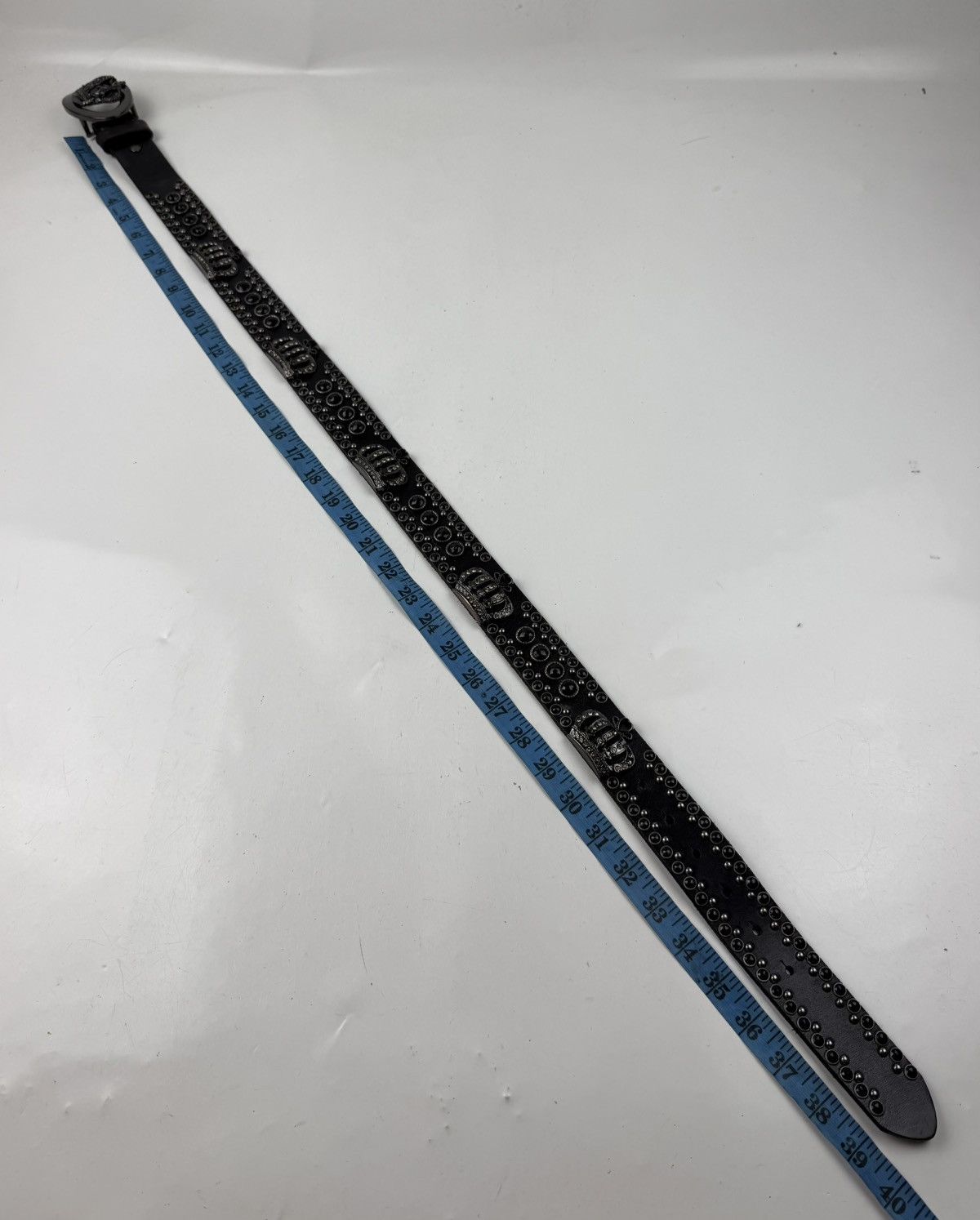 Seditionaries very rare sick punk style studded leather belt tc54 Size 34 - 2 Thumbnail