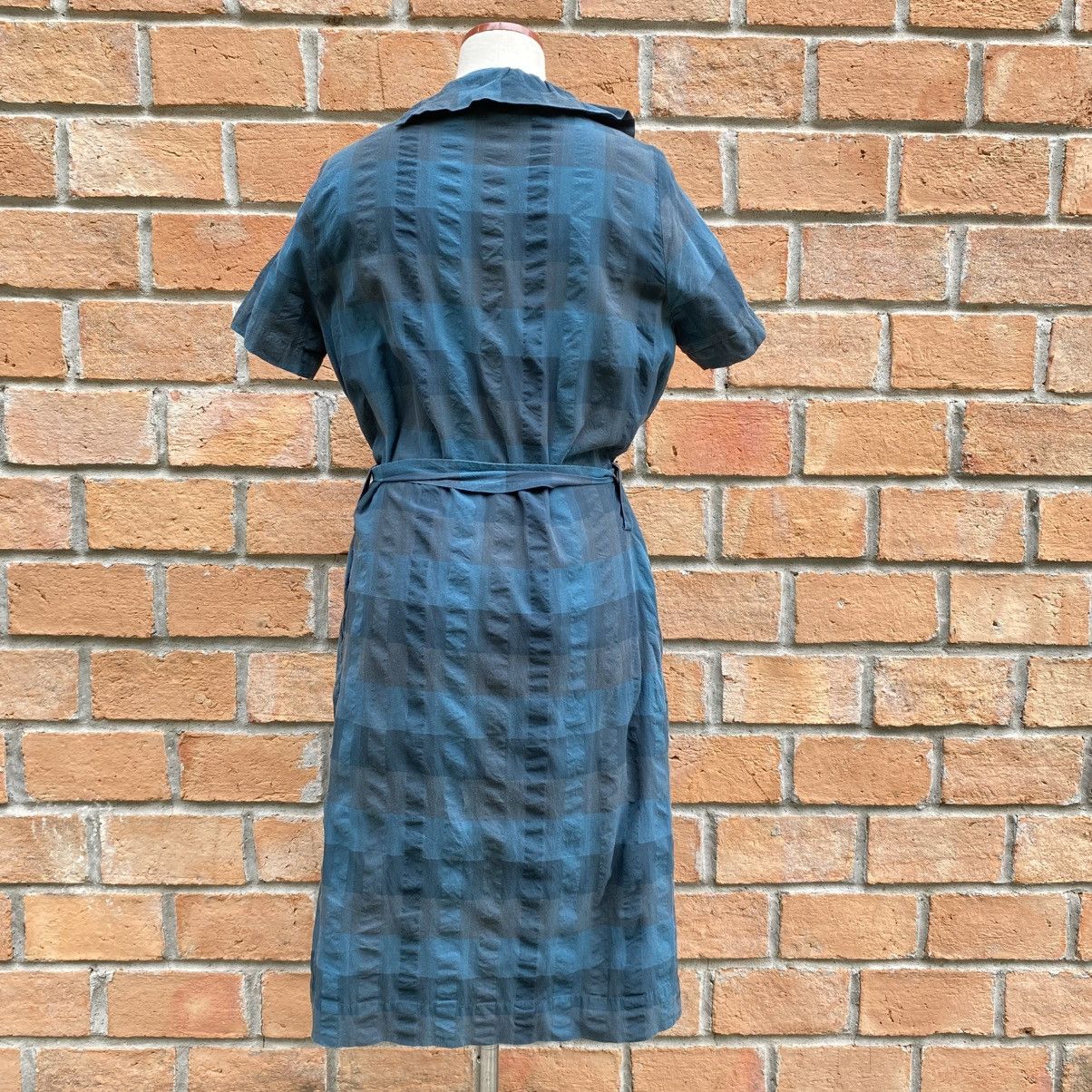 Vivienne Westwood Vivienne Westwood Green Pleated Check Dress with Waist Tie Size XS / US 0-2 / IT 36-38 - 3 Thumbnail