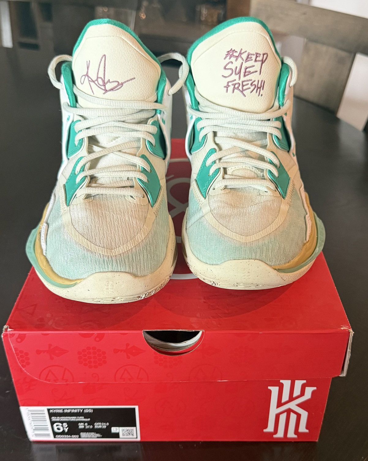 Nike Nike Kyrie Infinity GS Size US 6.5 / EU 39-40 - 6 Thumbnail