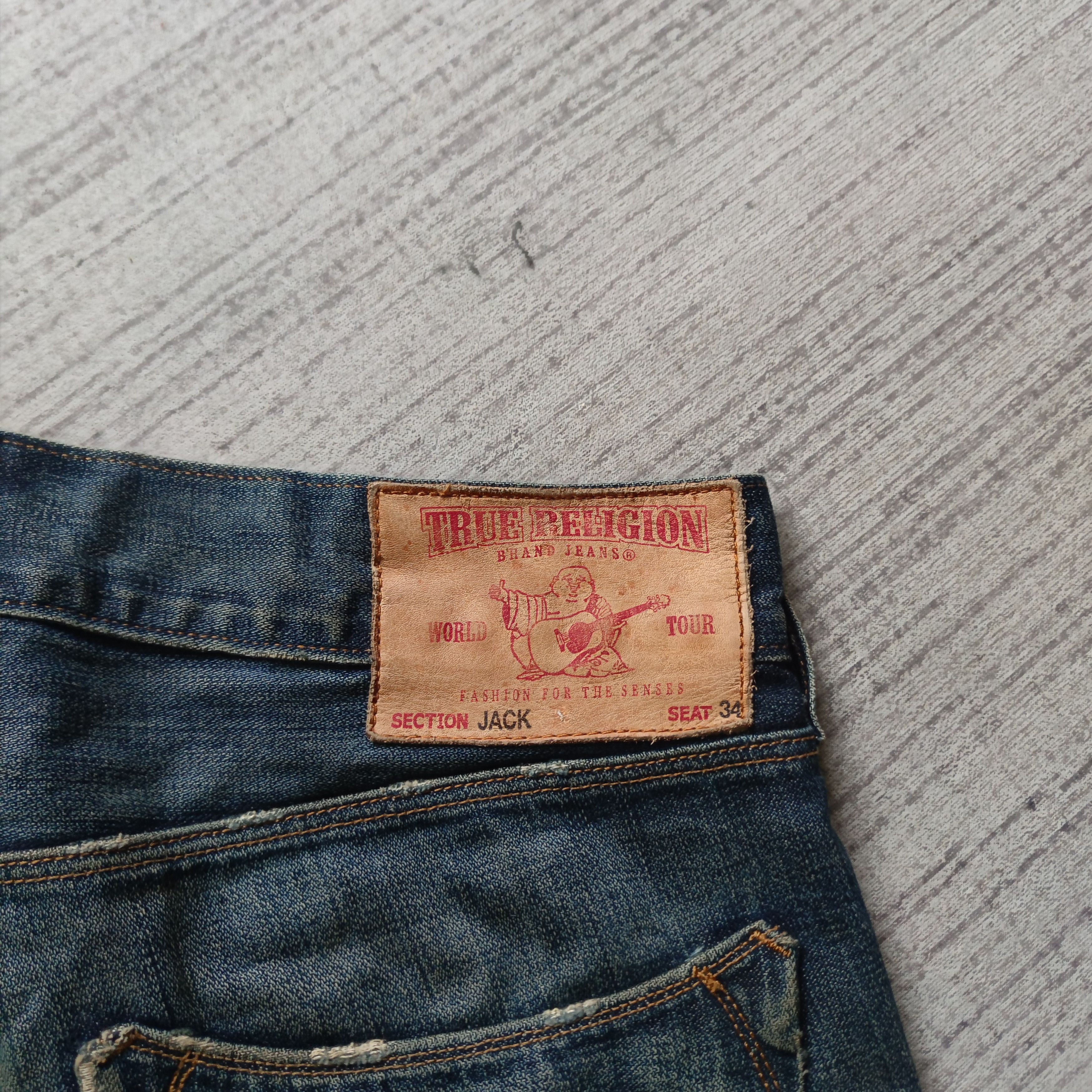 True Religion TRUE RELIGION Distressed Jean Made in USA Size US 34 / EU 50 - 7 Thumbnail