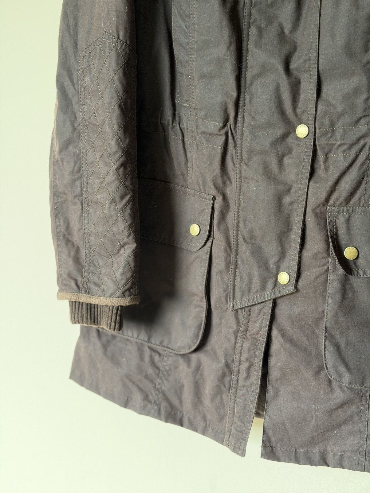 Barbour Barbour International Waxed Luxury Jacket Size US M / EU 48-50 / 2 - 6 Thumbnail