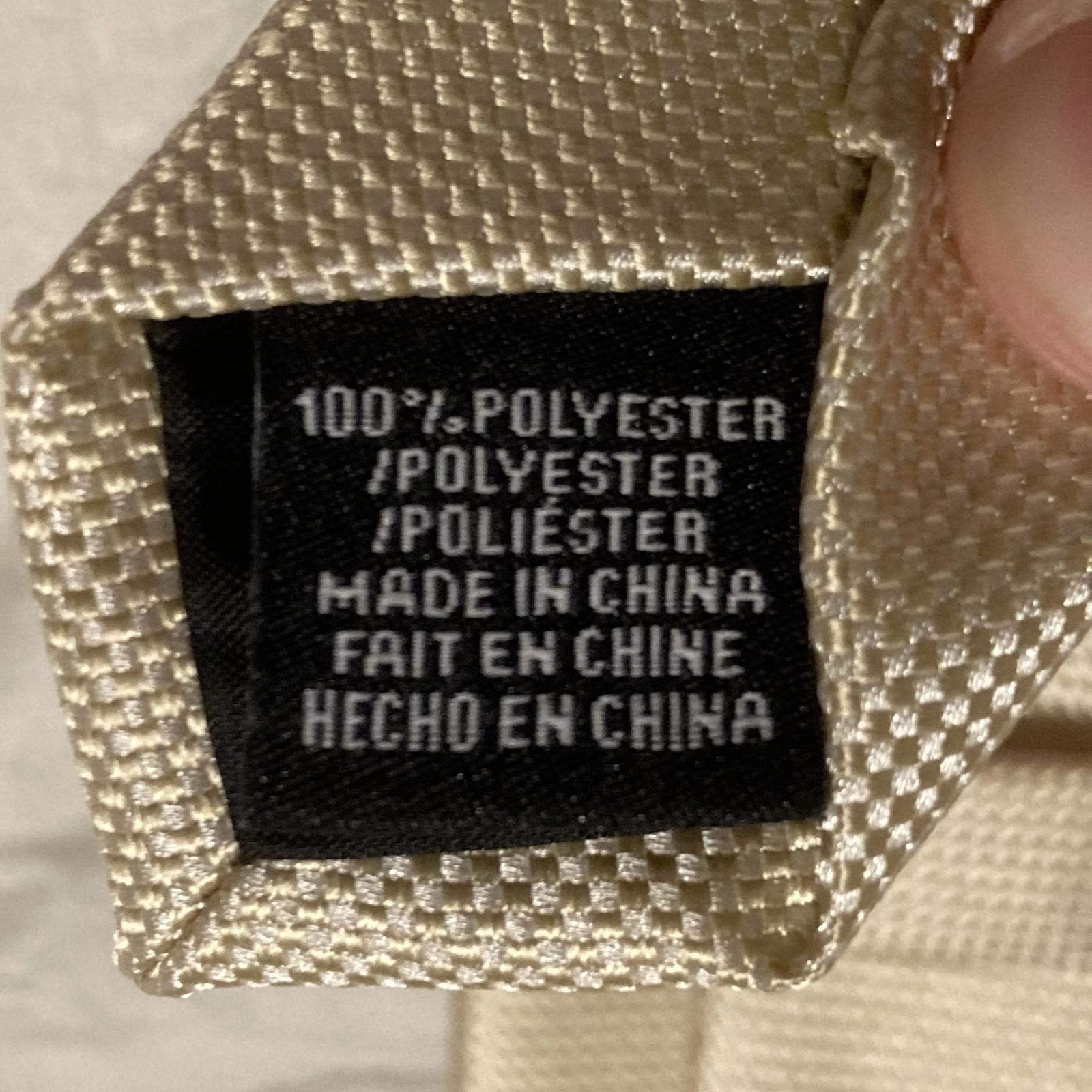 Perry Ellis NWOT Perry Ellis Portfolio Beige Tie Size ONE SIZE - 4 Thumbnail