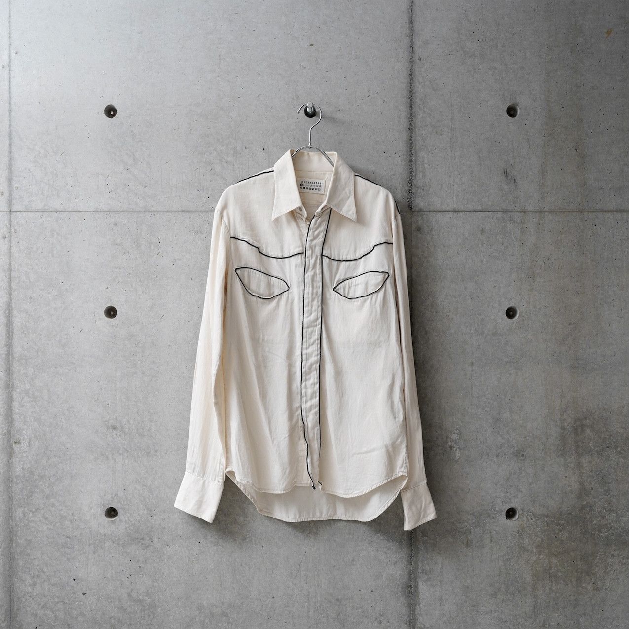 Maison Margiela MAISON MARTIN MARGIELA WESTERN SHIRT SIZE 2 Size US M / EU 48-50 / 2 - 1 Thumbnail