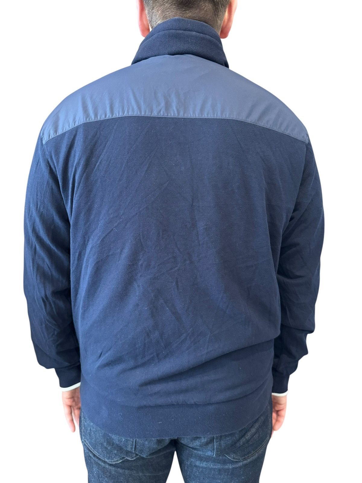 Gant GANT Reversible Wool Full Zip Bomber Jacket 2XL XXL Size US XXL / EU 58 / 5 - 4 Thumbnail
