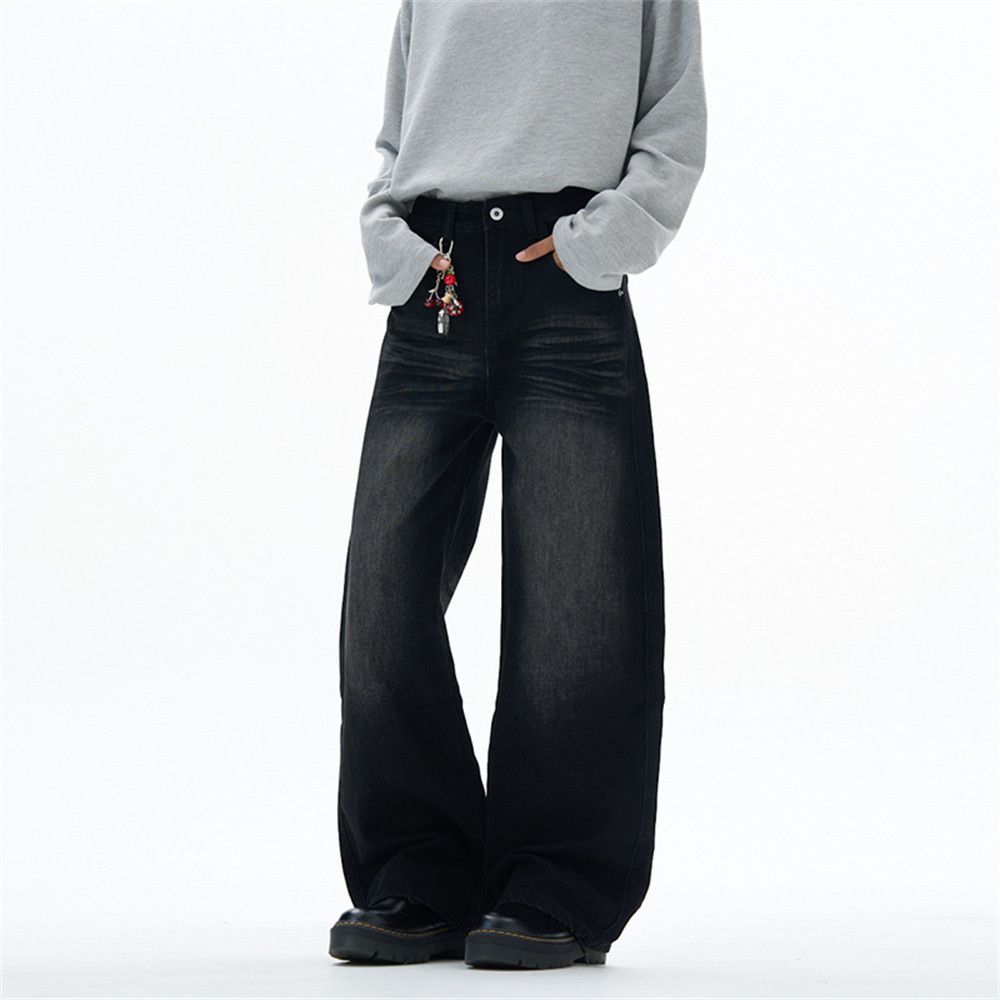 Japanese Brand American high street hip-hop trend washed scimitar jeans Size US 32 / EU 48 - 2 Thumbnail